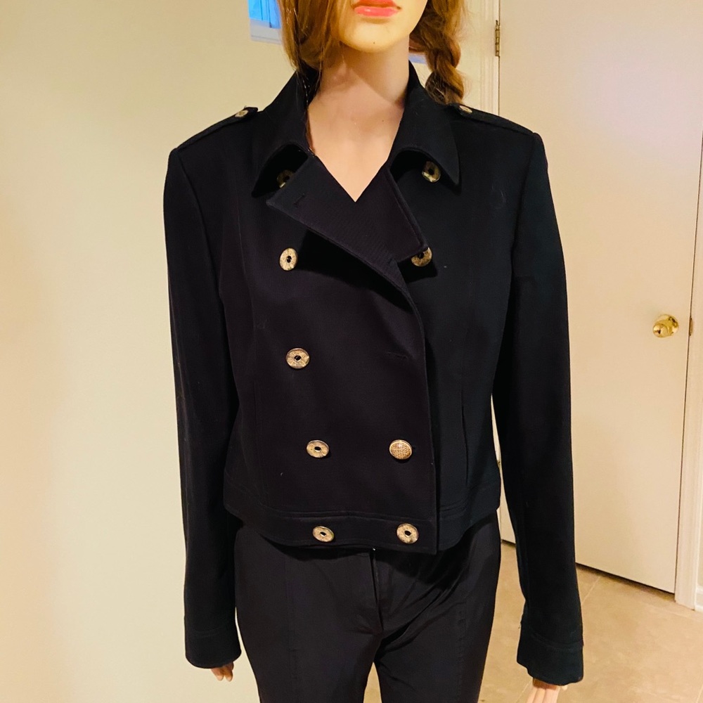 Pauw traditional navy blazer in blue garner done